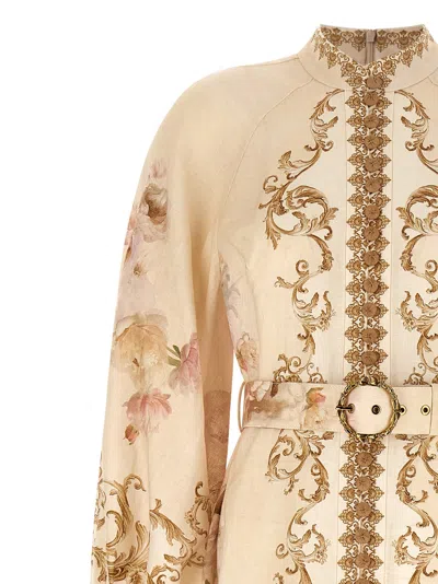 Zimmermann Hypnotic Buttoned Midi Dress