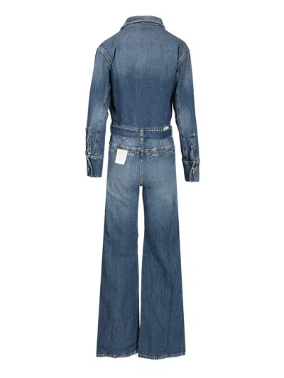 Icon Denim Indie Jumpsuit Jewelry Blue In Blue