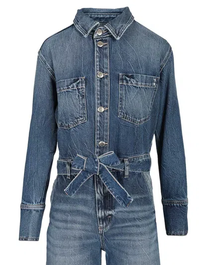 Icon Denim Indie Jumpsuit Jewelry Blue In Blue