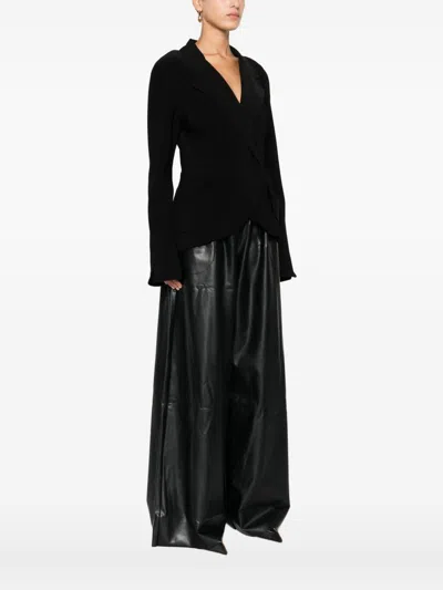 Norma Kamali Double-breasted Jacket In Black