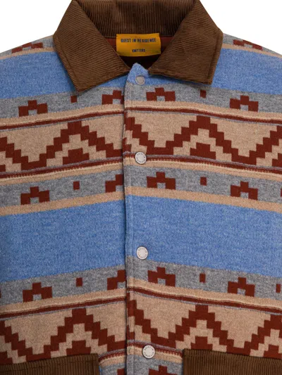 Guest In Residence Western Industry Jacket In Blue