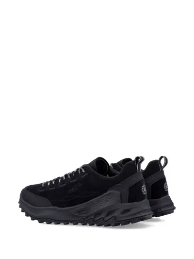 Keen Man Sneakers Black Size 9 Leather In Black