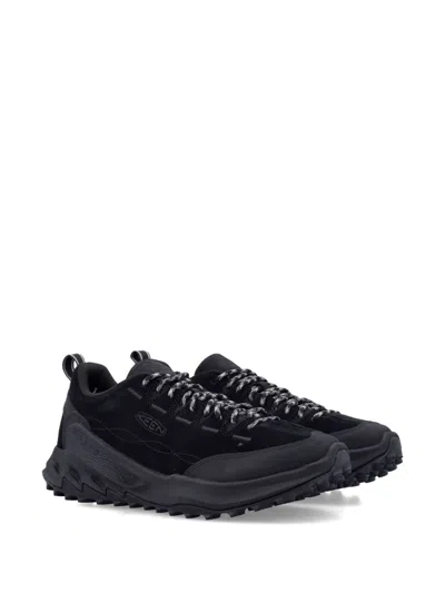 Keen Man Sneakers Black Size 9 Leather In Black