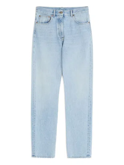 Valentino Denim Trousers Woman Denim 30 In Blue