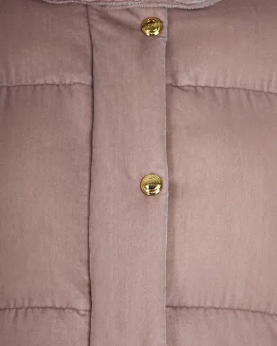 Elisabetta Franchi Tailored Jacket With Structured Shoulders In Pink