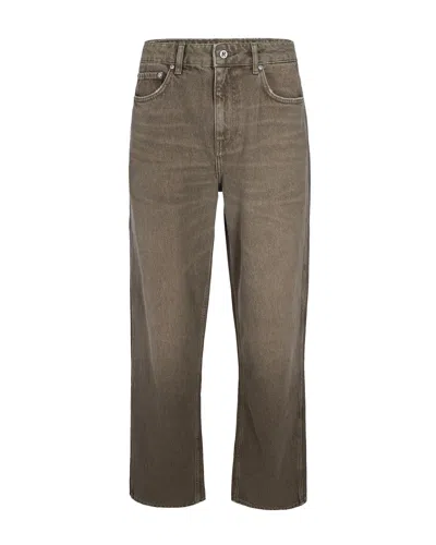 Represent Clothing Jeans R3 Baggy Washed Olive In Brown