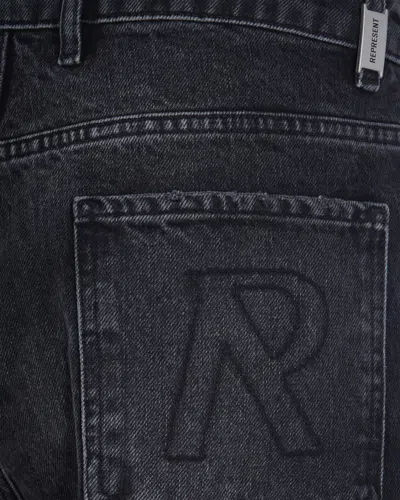 Represent Clothing Jeans R3 Baggy Aged Black In Black