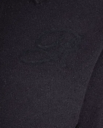 Represent Clothing Polo In Maglia Jet Black In Black