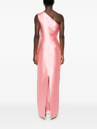 Solace London Kira Maxi Dress In Pink