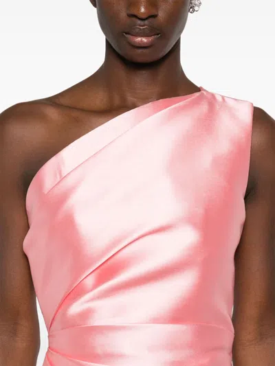 Solace London Kira Maxi Dress In Pink