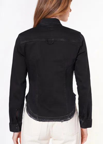 Noend Denim Amaya Denim Shirt In Black
