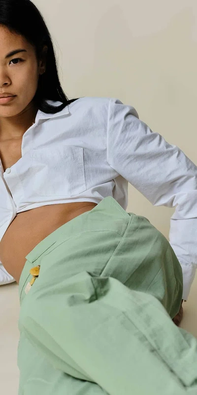 Claudent Anywhere Pant Sage In Green