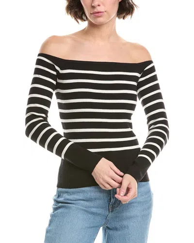Brook + Lynn Sweater In Black