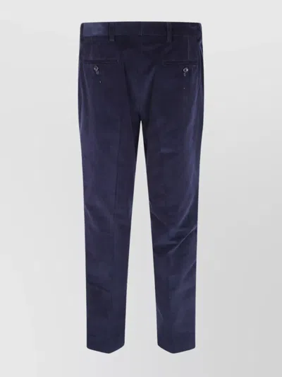 Paul Smith Mens Pleated Trouser In Blue
