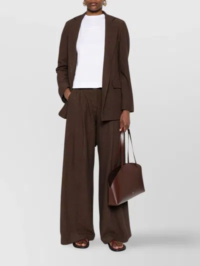 Max Mara Crew Neck Short Sleeves Casual Style Top In White