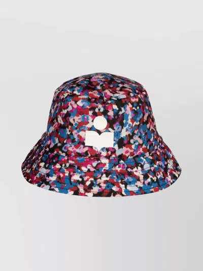 Isabel Marant All-over Graphic-print Bucket Hat In Multi