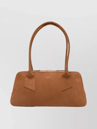N°21 "malibu" Midi Shoulder Bag In Brown
