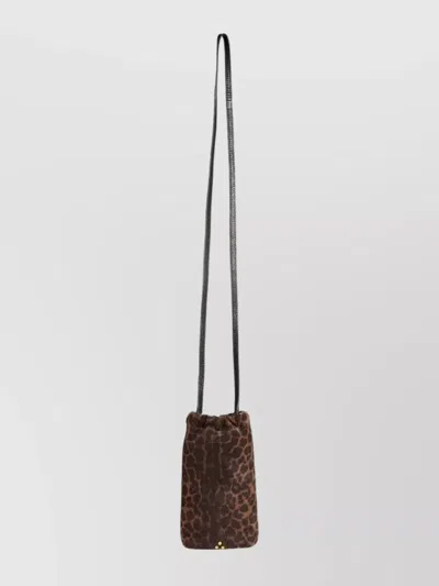Jérôme Dreyfuss Mobile Leopard Print Shoulder Bag