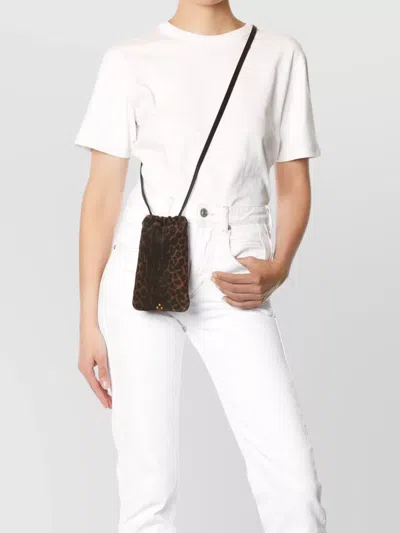 Jérôme Dreyfuss Mobile Leopard Print Shoulder Bag