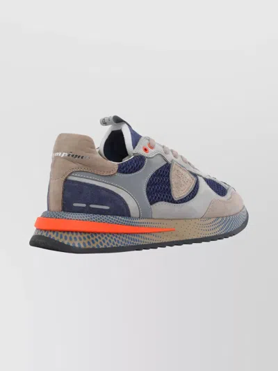 Philippe Model Olympique Sneakers Grey/blue In Gray