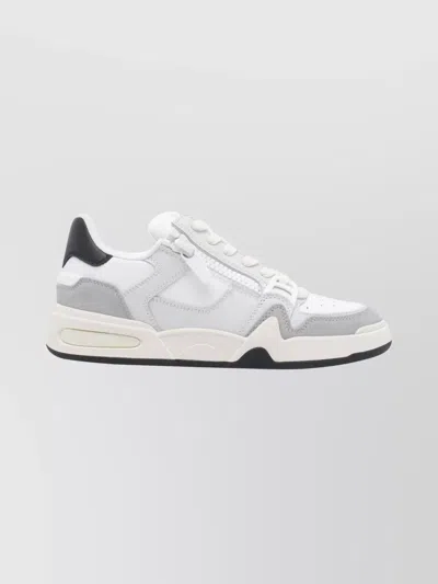 Giuseppe Zanotti Contemporary Low Top Sneakers With Zip Detail In Multi