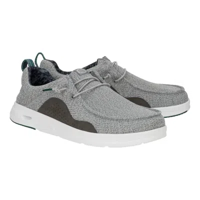 Hey Dude Men's Wally Hey2o Mesh Lace Shoe In Monument Grey/dawn Blue In Gray
