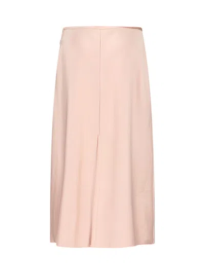 Ami Alexandre Mattiussi Midi And Knee Length Skirt Design In Pink