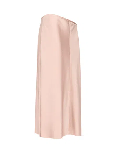 Ami Alexandre Mattiussi Midi And Knee Length Skirt Design In Pink
