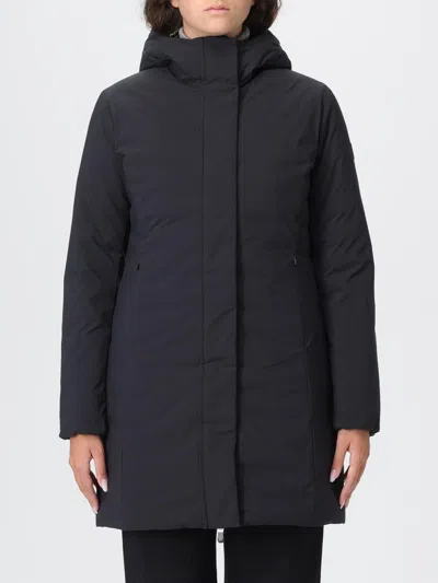 Save The Duck Coat  Woman Color Black In Black