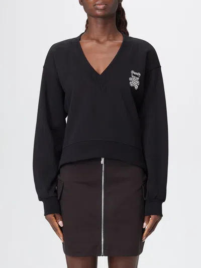 Disclaimer Sweatshirt  Woman Color Black In Black