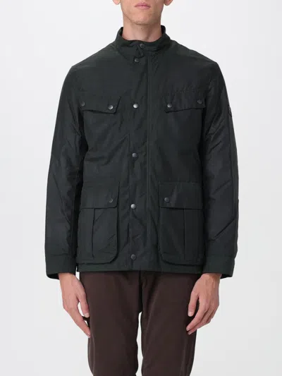 Barbour Coat  Men Color Green In Green