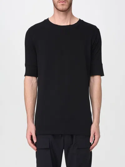 Thom Krom Black Cotton T-shirt In Black