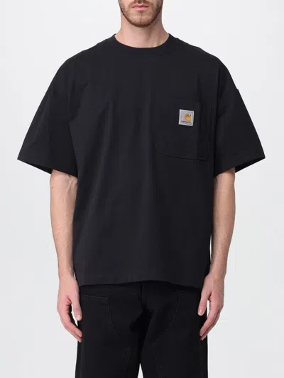 Carhartt S/s Pocket T-shirt In Black