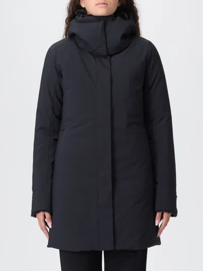 Save The Duck Coat  Woman Color Black In Black