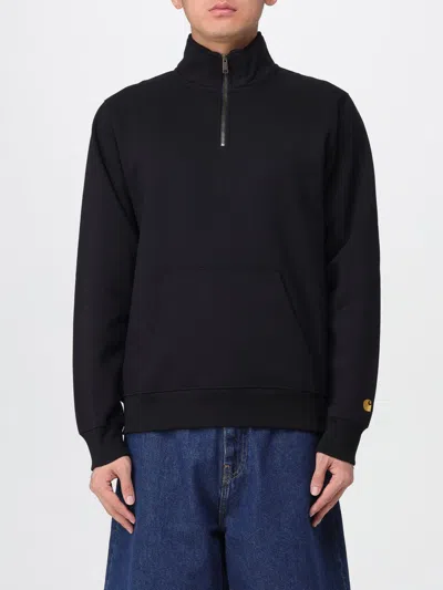 Carhartt Wip Felpa Mezza Zip Chase In Animal Print