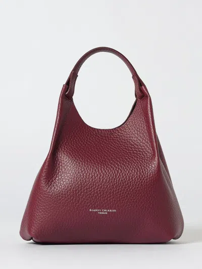 Gianni Chiarini Shoulder Bags Fuchsia In Burgundy