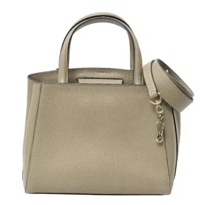 Pre-owned Valextra Leather Handbag Shoulder Bag () In Multi