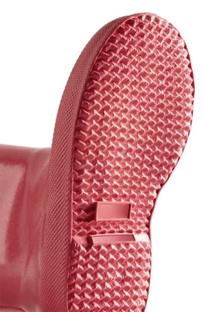 Hunter Kids' Starcloud Glitter Rain Boot In Arcade Pink