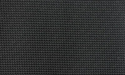 Hugo Boss Solid Ribbed Silk Classic Tie In Black