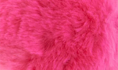 Kate Spade New York Faux Fur Ear Muffs In Pink