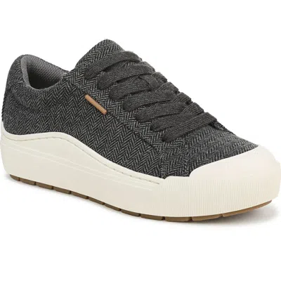 Dr. Scholl's Women's Time Off Lace Up Platform Sneakers In Gray