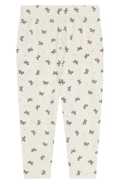 Petit Lem Kids' Print Sweatshirt & Sweatpants Set In Neutral
