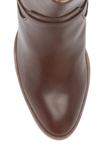 Korks Selena Block Heel Harness Boot In Brown