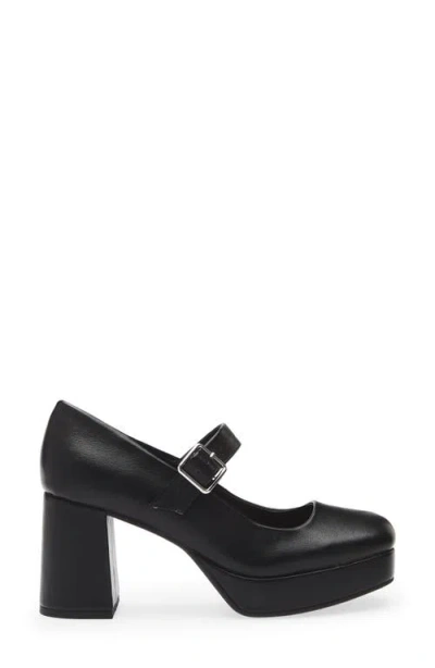 Reaction Kenneth Cole Klair Block Heel Mary Jane In Black