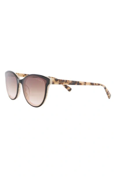 Ted Baker 58mm Gradient Round Sunglasses In Multi