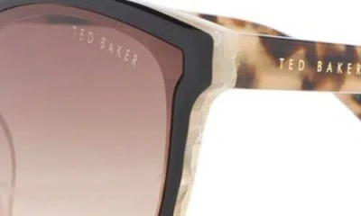 Ted Baker 58mm Gradient Round Sunglasses In Multi