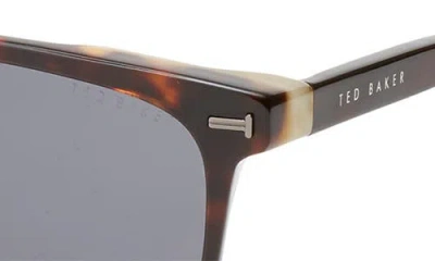 Ted Baker 56mm Polarized Rectangular Sunglasses In Multi