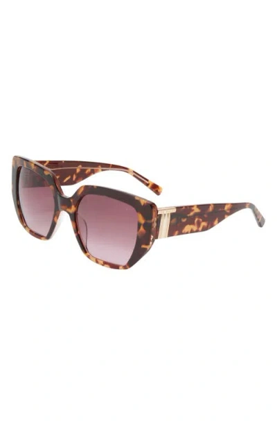 Ted Baker 54mm Gradient Square Sunglasses In Multi