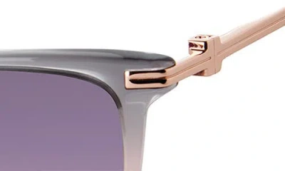 Ted Baker 55mm Gradient Square Sunglasses In Multi