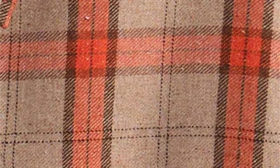 Maje Cavellino Button Front Crop Top In Multi